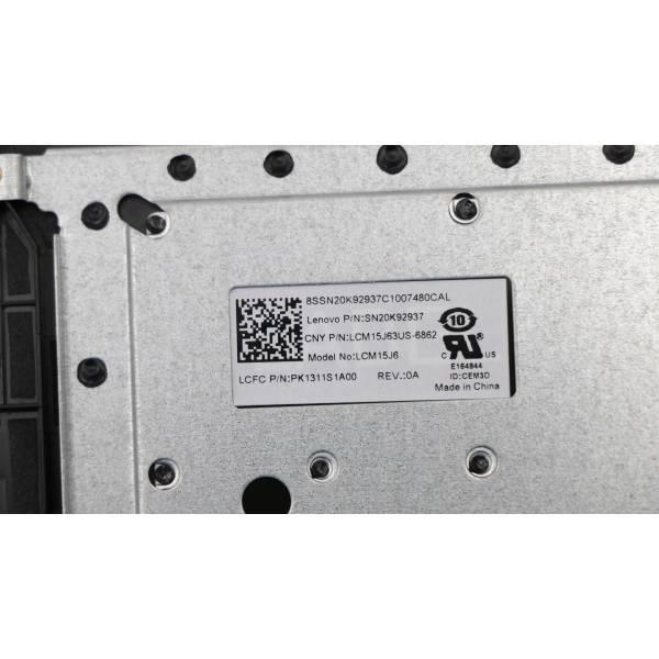 Carcasa superioara palmrest Laptop, Lenovo, 110-15IBR Type 80T7, 5CB0L46248, AP115000800