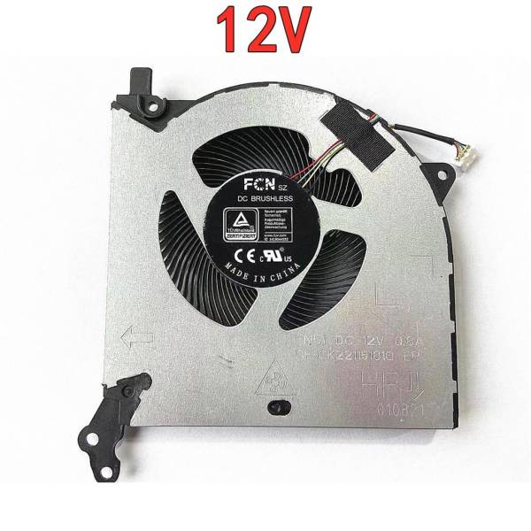 Set coolere compatibile Laptop, Lenovo, Legion 5-15ARH05H Type 82B1, 5H40S20133, BAPA0909R2HY003, BAPA0909R2HY004, DC2800FAV0AVC1, DC2800FBV1AVC1, 12V, 0.8A