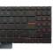 Tastatura Laptop Gaming, MSI, GL76, GF76, MS-17L1, MS-17H3, 11UCK, 11UDK, 12UEK, 12UGK, iluminata, rosie, layout US Tastatura Laptop Gaming, MSI, GL76, GF76, MS-17L1, MS-17H3, 11UCK, 11UDK, 12UEK, 12UGK, iluminata, rosie, layout US