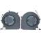 Set coolere Laptop, Razer Blade 14 RZ09-0370, RZ090368, DFS5K123043635, FNNK, DFS5K121144645, FNNL, 5V, 0.5A Set coolere Laptop, Razer Blade 14 RZ09-0370, RZ090368, DFS5K123043635, FNNK, DFS5K121144645, FNNL, 5V, 0.5A