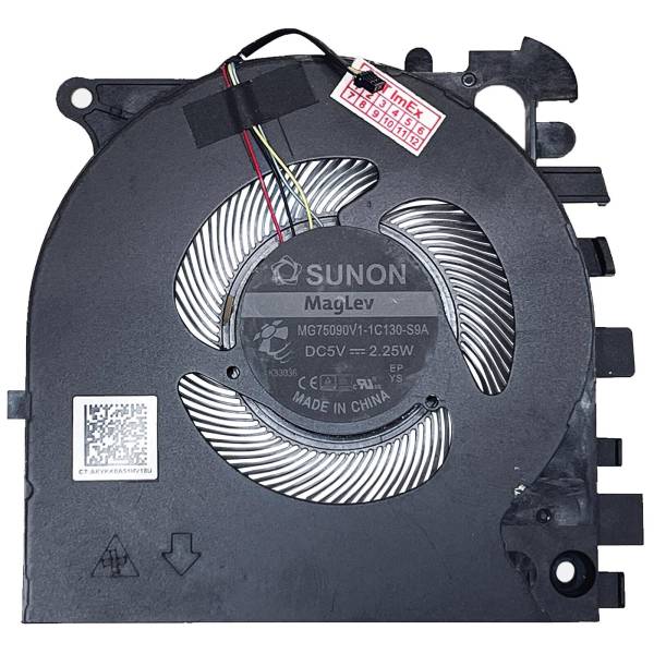 Cooler procesor Laptop, HP, ZBook Fury 15 G8, MG75090V1-1C130-S9A, M17046-001, 5V, 0.5A, 2.25W, CPU