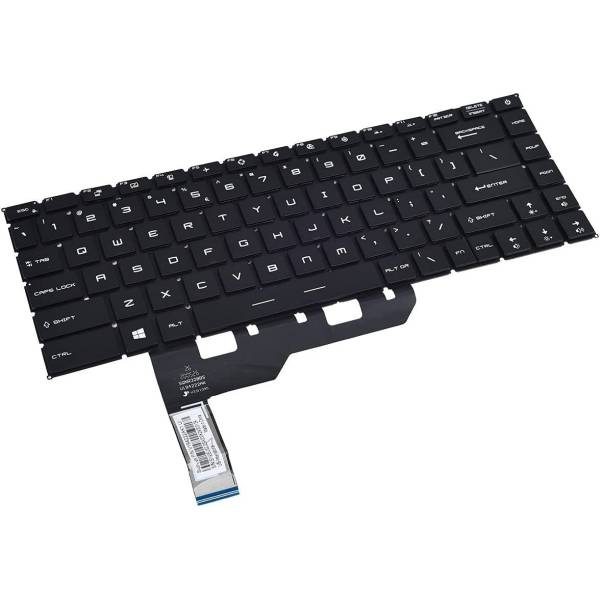 Tastatura Laptop, MSI, Prestige 15 MS-16S3, MS-16S6, A10M, 10SC, A11M, A11SC, iluminata, RGB, 40 pini, layout US Tastatura Laptop, MSI, Prestige 15 MS-16S3, MS-16S6, A10M, 10SC, A11M, A11SC, iluminata, RGB, 40 pini, layout US