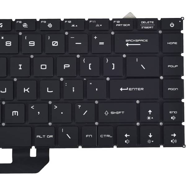 Tastatura Laptop, MSI, Prestige 15 MS-16S3, MS-16S6, A10M, 10SC, A11M, A11SC, iluminata, RGB, 40 pini, layout US Tastatura Laptop, MSI, Prestige 15 MS-16S3, MS-16S6, A10M, 10SC, A11M, A11SC, iluminata, RGB, 40 pini, layout US