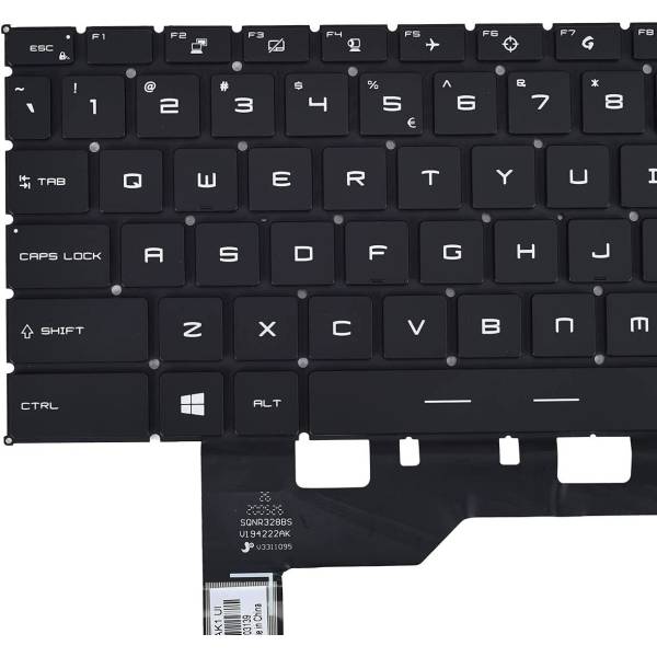 Tastatura Laptop, MSI, Prestige 15 MS-16S3, MS-16S6, A10M, 10SC, A11M, A11SC, iluminata, RGB, 40 pini, layout US Tastatura Laptop, MSI, Prestige 15 MS-16S3, MS-16S6, A10M, 10SC, A11M, A11SC, iluminata, RGB, 40 pini, layout US