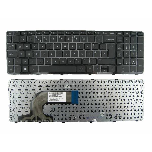 Tastatura Laptop, HP, TPN-Q118, TPN-Q121, TPN-Q130, TPN-Q132, 708168-001, 719853-001, 749658-001, AER65U00010HP,, cu rama, layout UK