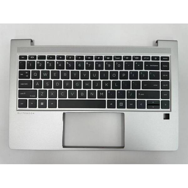 Carcasa superioara cu tastatura palmrest Laptop, HP, EliteBook 640 G9, 645 G9, N17709-001, iluminata, layout US