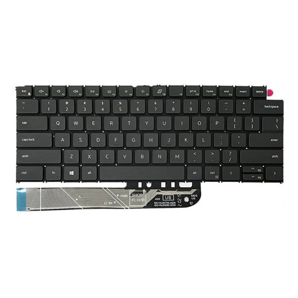 Tastatura Laptop, Dell, Inspiron 16 7630, P164G, P164G009, iluminata, neagra, layout US