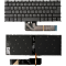 Tastatura Laptop 2-in-1, Lenovo, IdeaPad 5 14IRU9 Type 83DT, iluminata, gri, layout UK