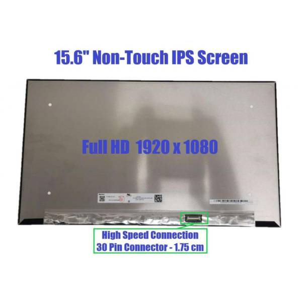 Display Laptop, Dell, Latitude 15 5530, 5531, 15.6 inch, LED, slim, FHD, IPS, conector ingust 1.75cm, 30 pini
