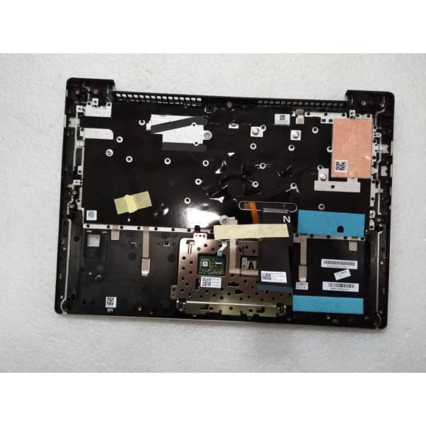 Carcasa superioara palmrest Laptop, Lenovo, IdeaPad 520S-14IKB Type 81BL, 5CB0N78524, AM1YN000700, iluminata, cu slot fingerprint, layout US