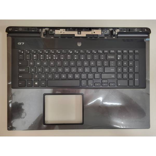 Carcasa superioara cu tastatura palmrest Laptop Gaming, Dell, Inspiron G7 7790, 06WFHN, 00YW0N, layout US