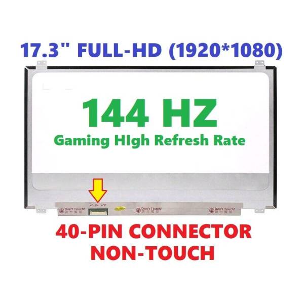 Display Laptop Gaming, Lenovo, Legion Y740-17IRHg Type 81UJ, 5D10R25354, LP173WFG(SP)(D2), B173HAN03.2 0A, 17.3 inch, FHD, 1920x1080, IPS, slim, cu prinderi, conector stanga jos, 144Hz, 40 pini Display Laptop Gaming, Lenovo, Legion Y740-17IRHg Type 81UJ, 5D10R25354, LP173WFG(SP)(D2), B173HAN03.2 0A, 17.3 inch, FHD, 1920x1080, IPS, slim, cu prinderi, conector stanga jos, 144Hz, 40 pini