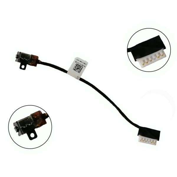 Mufa alimentare Laptop, Dell, Inspiron 15 5570, P75F001, 2K7X2, 02K7X2, DC301011B00, CAL70, 11cm