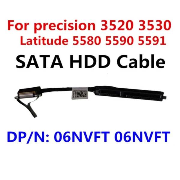 Cablu conectare HDD/SSD Laptop, Dell, Precision 3530, P60F, P60F002, 06NVFT, 6NVFT, DC02C00EO00, CDM80 HDD CABLE, 4.7cm