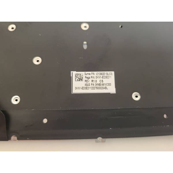 Tastatura Laptop, Asus, VivoBook 15 K3504V, K3504VA, K3504Z, K3504ZA, iluminata, argintie, layout US