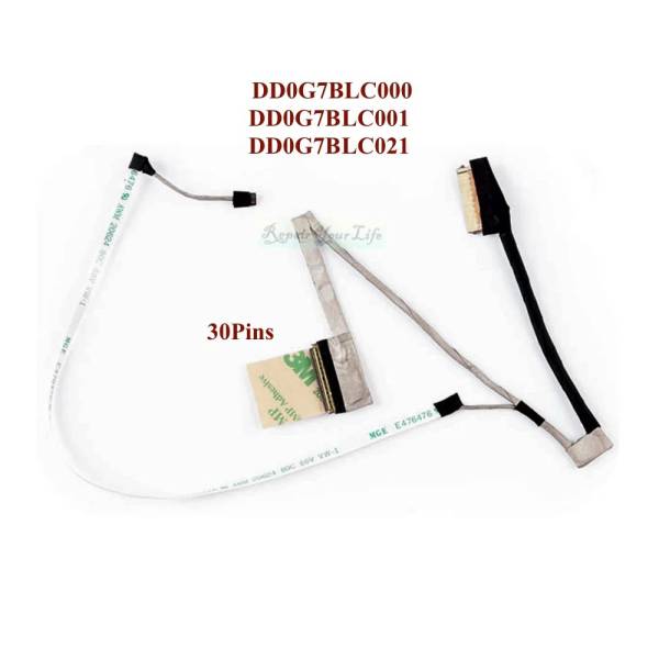 Cablu video LVDS Laptop, HP, Pavilion 15-CS, 15T-CS, TPN-Q208, L23903-001, DD0G7BLC001, DD0G7BLC011, DD0G7BLC021, G7B FHD LCD EDP, 30 pini