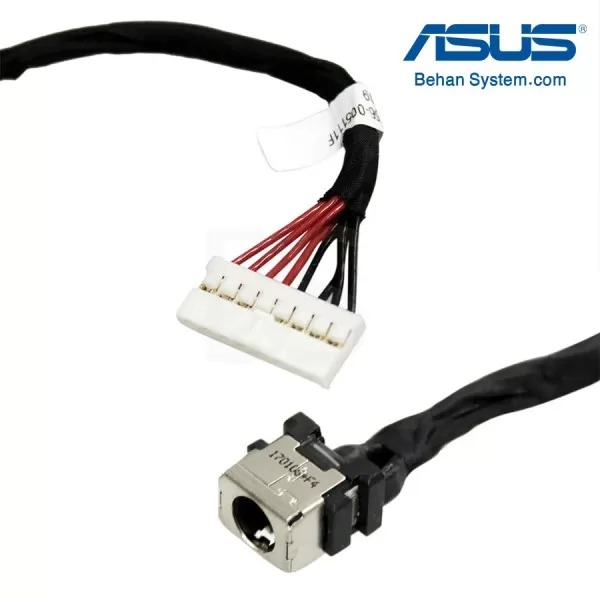 Mufa alimentare Laptop, Asus, ROG FX53, FX53V, FX53VW, FX53VD, ZX50, ZX50J, ZX50VX, 2DW3156-00511F, 8 pini, 16cm