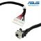 Mufa alimentare Laptop, Asus, ROG FX53, FX53V, FX53VW, FX53VD, ZX50, ZX50J, ZX50VX, 2DW3156-00511F, 8 pini, 16cm
