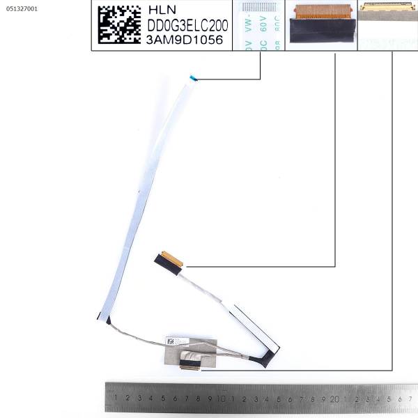 Cablu video LVDS Laptop, HP, Omen 15-EN, 15Z-EN, 15-EK, 15T-EK, TPN-Q236, TPN-Q238, DD0G3ELC200, HLN, 60Hz, 30 pini Cablu video LVDS Laptop, HP, Omen 15-EN, 15Z-EN, 15-EK, 15T-EK, TPN-Q236, TPN-Q238, DD0G3ELC200, HLN, 60Hz, 30 pini