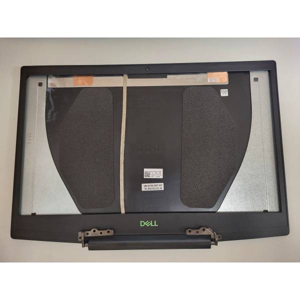 Capac Display cu balamale, rama si cablu video Laptop Gaming, Dell, G3 15 3590, P89F, P89F001, negru