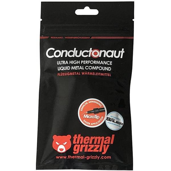 Pasta termoconductoare Thermal Grizzly liquid metal - 1 g Pasta termoconductoare Thermal Grizzly liquid metal - 1 g