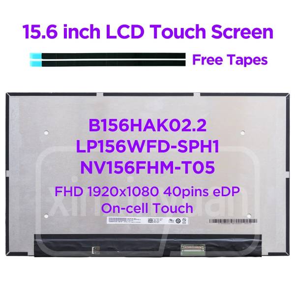 Display Laptop, Dell, Latitude 5530, 0559D1, 559D1, LP156WFD(SP)(H2), 15.6 inch, LED, slim, FHD, IPS, on cell touch, 40 pini