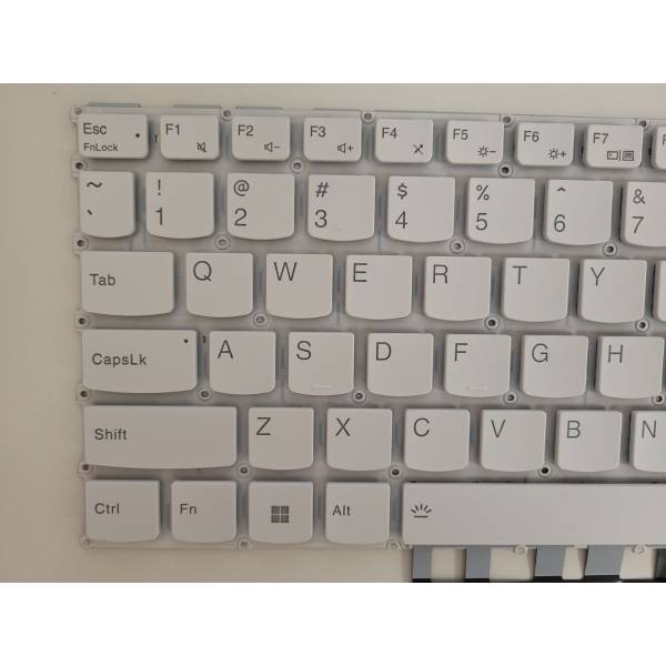 Tastatura Laptop, Lenovo, Legion Pro 5 16IRX9 Type 83DF, iluminata, alba, layout US