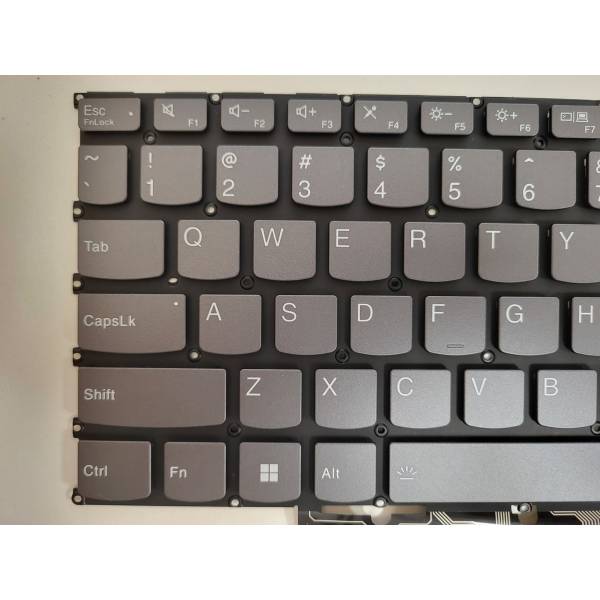 Tastatura Laptop, Lenovo, Legion Pro 5 16IRX9 Type 83DF, iluminata, gri, layout UK