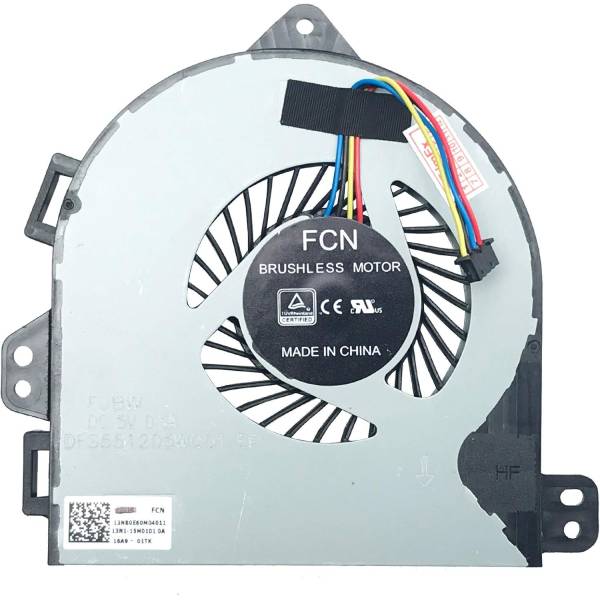 Cooler procesor Laptop, Asus, ROG G701V, G701VI, G701VIK, 13NB0E60M04011, 13N1-15M0101, DFS551205WQOT, DFS551205WQ0T, FJBW, CPU, 5V, 0.50A, CPU