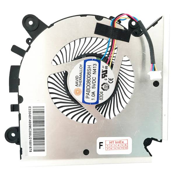 Cooler procesor Laptop Gaming, MSI, GF63 Thin 11UC, 11UCX, 11UD, 11SC, MS-16R6, PABD08008SH-N413, 5V, 1A, CPU