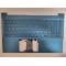Carcasa superioara cu tastatura iluminata palmrest Laptop, HP, Pavilion 15-EG, 15-EH, TPN-Q245, TPN-Q246, M08928-001, M08928-271, JTE54G7HTATP, iluminata, albastru deschis, layout US (RO)