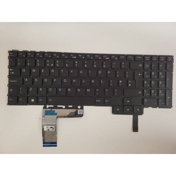 Tastatura Laptop, Lenovo, Legion Slim 5 16IRH8 Type 82YA, 83D6, iluminata, RGB, neagra, layout UK