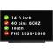 Display compatibil Laptop, HP, L42694-ND1, L78068-001, L90429-001, L40889-001, L37863-391, M52699-001, M62337-001, M00447-001,  M41816-001, M16631-001, M15329-001, M49654-001, N08933-001, N11732-001, 14 inch, FHD, IPS, 315mm latime, On-Cell Touch, 40 pini
