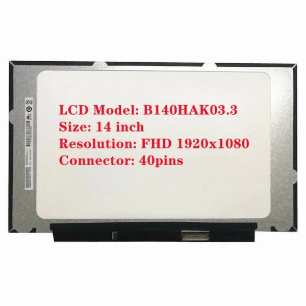 Display compatibil Laptop, HP, L42694-ND1, L78068-001, L90429-001, L40889-001, L37863-391, M52699-001, M62337-001, M00447-001,  M41816-001, M16631-001, M15329-001, M49654-001, N08933-001, N11732-001, 14 inch, FHD, IPS, 315mm latime, On-Cell Touch, 40 pini