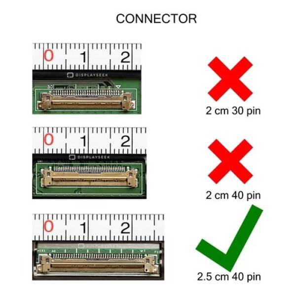 Display compatibil Laptop, HP, L42694-ND1, L78068-001, L90429-001, L40889-001, L37863-391, M52699-001, M62337-001, M00447-001,  M41816-001, M16631-001, M15329-001, M49654-001, N08933-001, N11732-001, 14 inch, FHD, IPS, 315mm latime, On-Cell Touch, 40 pini