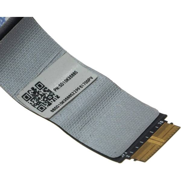 Cablu video LVDS Laptop, Lenovo, Yoga 900-13ISK Type 80SD, 80MK, 5D10K26885, DC02001X800, DC02001X810, BYG40 EDP Cable, 40 pini