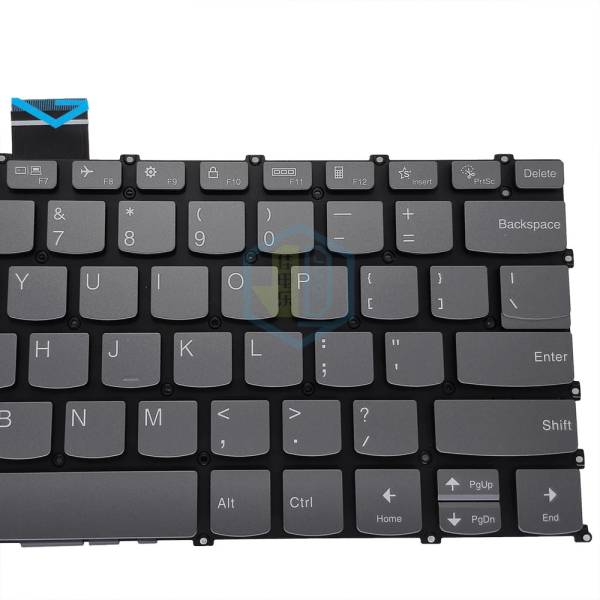 Tastatura Laptop, Lenovo, Yoga Slim 6 14IRH8 Type 83E0, iluminata, Artic Grey, layout US