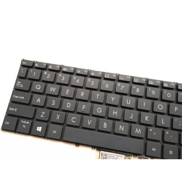 Tastatura Laptop, Asus, ZenBook Flip S13 UX371E, UX371EA, iluminata, gri, layout US