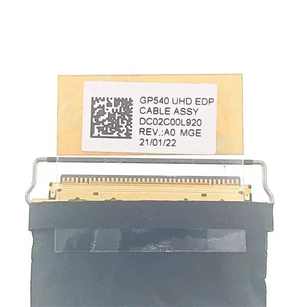 Cablu video LVDS Laptop, Lenovo, ThinkPad T15g Gen 1 Type 20UR, 20US, 5C10Z23871, DC02C00L900, DC02C00L910, DC02C00L920, GP540 UHD EDP, 4K, 40 pini