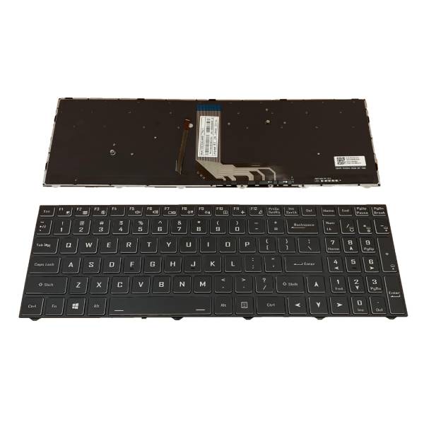 Tastatura Laptop Gaming, Clevo, NP50H, NP50HJ, NP50HK, iluminata, neagra, layout US