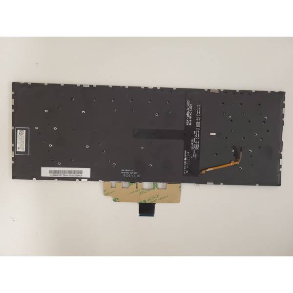 Tastatura Laptop, Asus, ZenBook 14 UM433D, UM433DA, UM433I, UM433IQ, iluminata, argintie, layout US