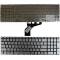 Tastatura palmrest Laptop, HP, Pavilion X360 15-CR, 15T-CR, TPN-W132, argintie, layout US