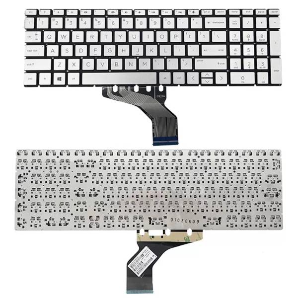 Tastatura palmrest Laptop, HP, Pavilion X360 15-CR, 15T-CR, TPN-W132, argintie, layout US