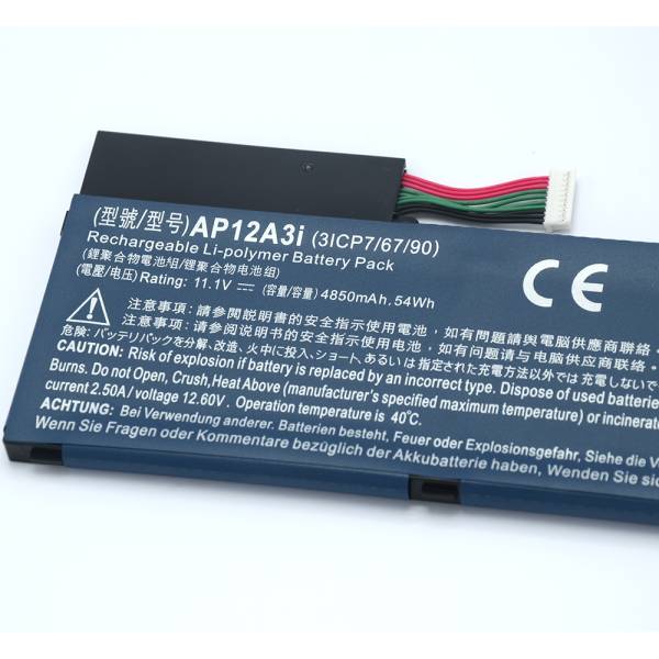 Baterie Laptop, Acer, Aspire TimeLine Ultra M3-481TG, M3-581TG, 3ICP7/67/90, AP12A3i, 11.1V, 4850mAh, 54Wh