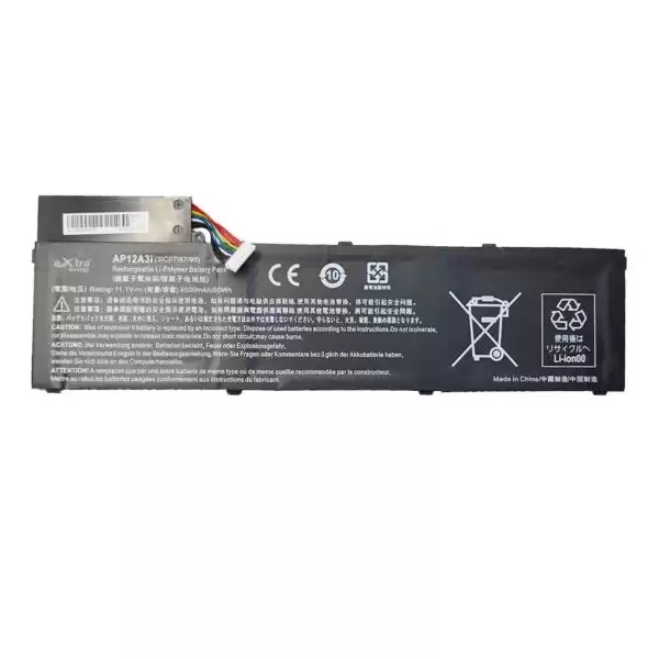 Baterie compatibila Laptop, Acer, Aspire TimeLine Ultra M3-481TG, M3-581TG, 3ICP7/67/90, AP12A3i, 11.1V, 4500mAh, 50Wh