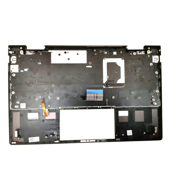 Carcasa superioara cu tastatura palmrest Laptop 2-in-1, HP, Envy X360 13-BD, 13T-BD, TPN-C152, L94518-001, AM2UT000410, AM2UT000900, iluminata, maronie, layout US