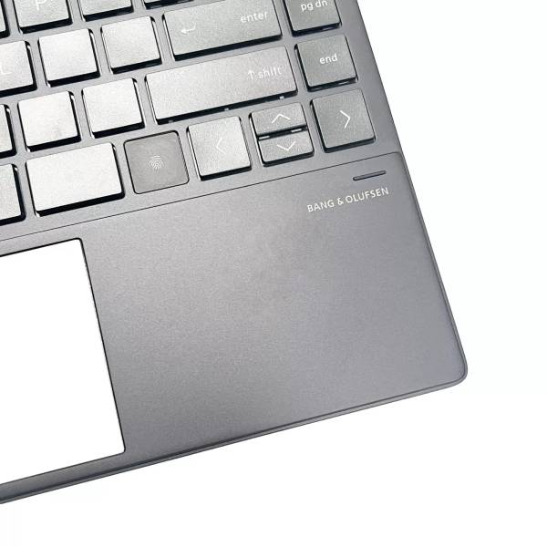 Carcasa superioara cu tastatura palmrest Laptop 2-in-1, HP, Envy X360 13-BD, 13T-BD, TPN-C152, L94518-001, AM2UT000410, AM2UT000900, iluminata, maronie, layout US