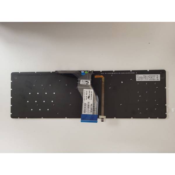 Tastatura Laptop, HP, Pavilion 250 G6, 256, 17-G, iluminata, argintie, layout UK