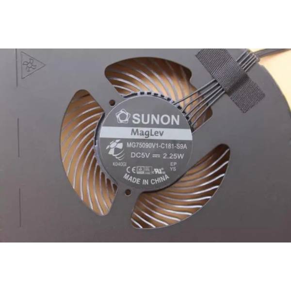 Cooler placa video Laptop, Lenovo, ThinkPad P52 Type 20M9, 20MA, 01HY785, 01HY786, MG75090V1-C180-S9A, 5V, 2.25W, GPU