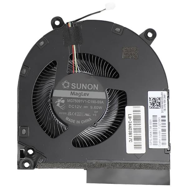 Cooler procesor Laptop Gaming, HP,Omen 16Z-X, N48065-001, MG75091V1-C190-S9A, DC280016GS0SUO3, 12V, 9.60W, CPU